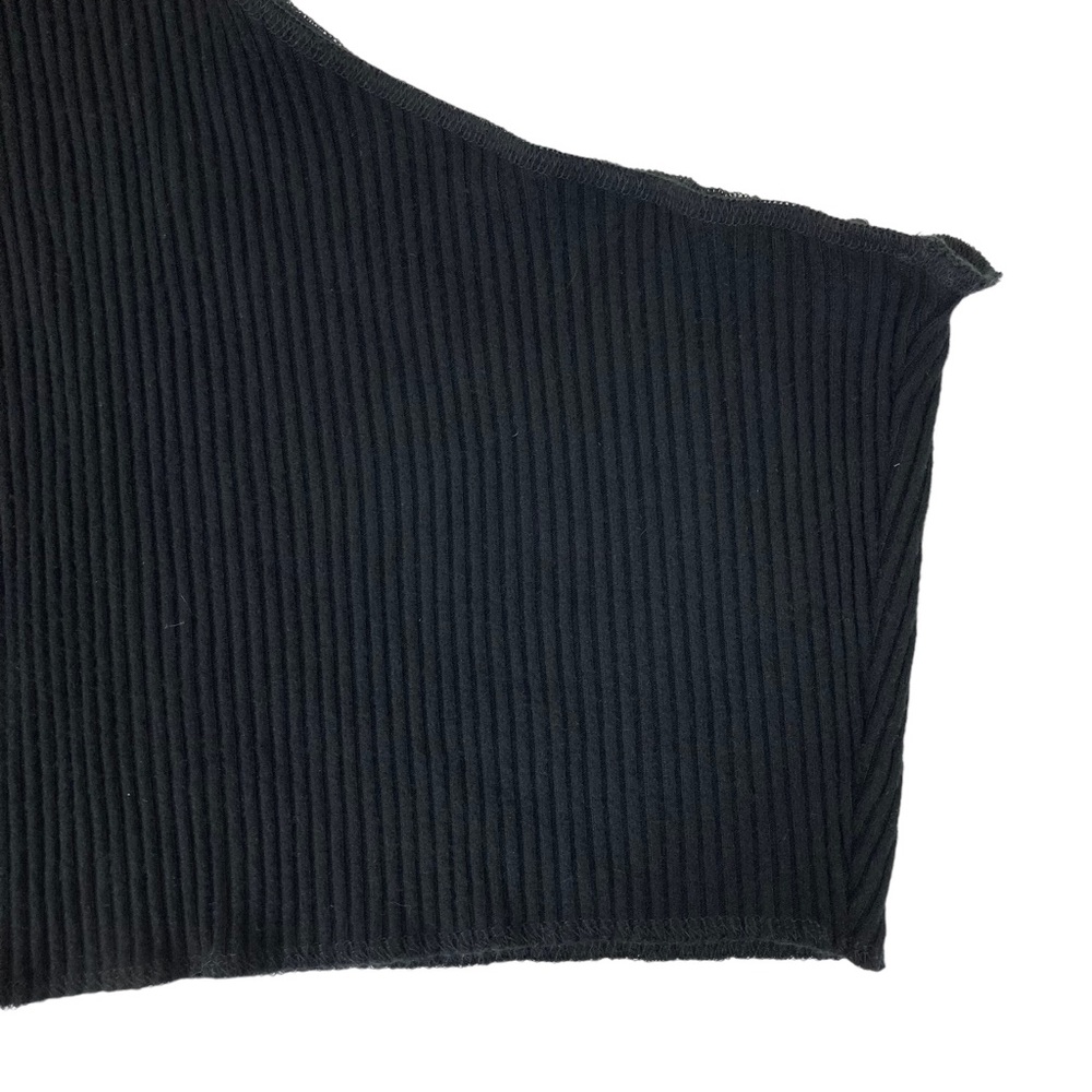 ARE YOU AM I One Shoulder Ribbed Top - Picture 5 of 7